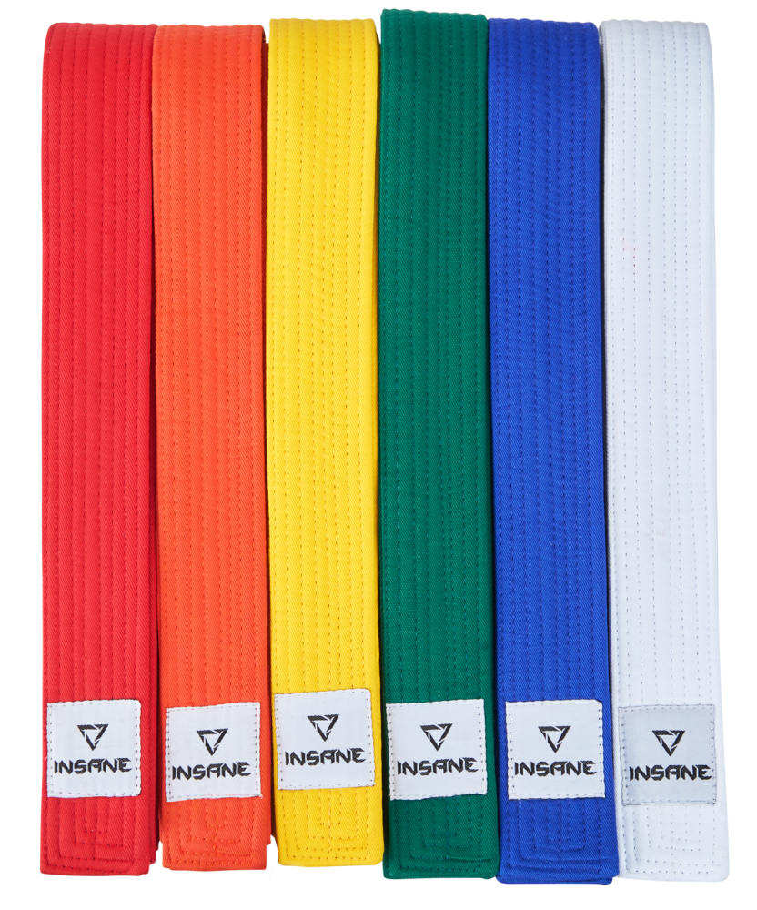 Пояс для единоборств BASE, хлопок/полиэстер, оранжевый, 280 см