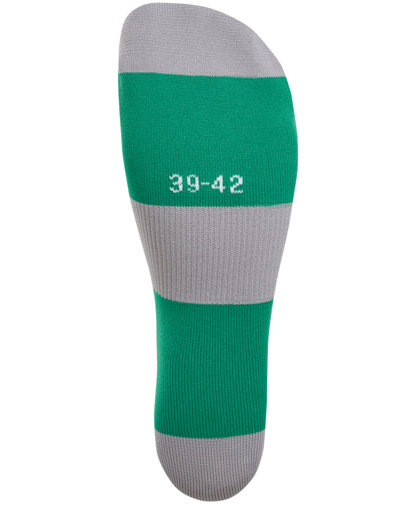 Фотографии Гетры футбольные CAMP BASIC SOCKS, зеленый/серый/белый