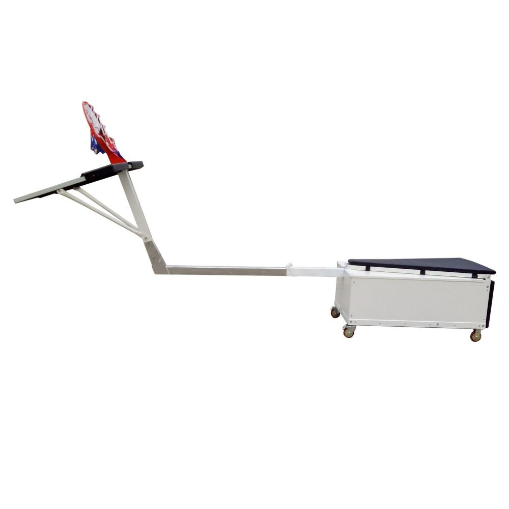 Фотографии Баскетбольная мобильная стойка DFC STAND56SG 143x80CM поликарбонат (3кор)