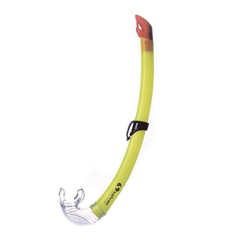 Фото Трубка плавательная Salvas Flash Junior Snorkel DA301C0GGSTS желтый