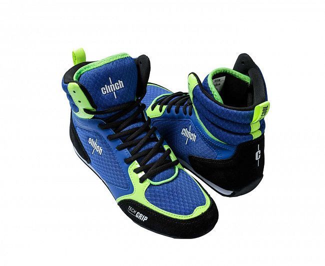 Фотографии Боксерки Clinch Punch 2.0 сине-зелено-черные C418