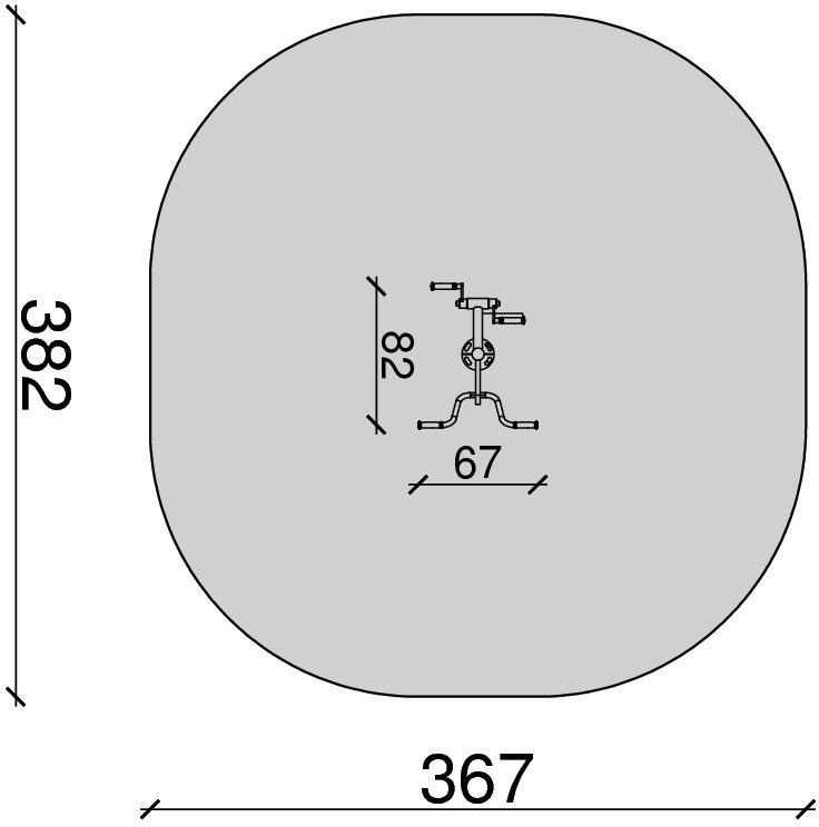 Фотографии ZV-012 Ручной велосипед и турник для колясочников