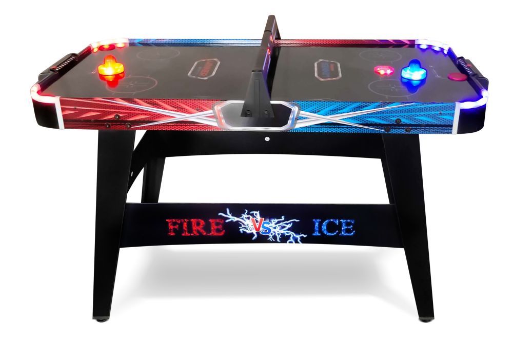 Фото Игровой стол - аэрохоккей "Fire & Ice" 4ф D