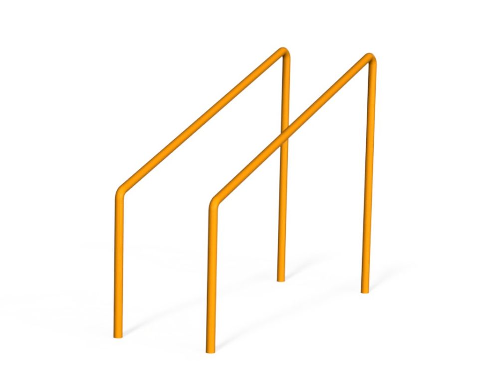 Фотографии Брусья уличные параллельные гнутые для Воркаут Pioner A17348