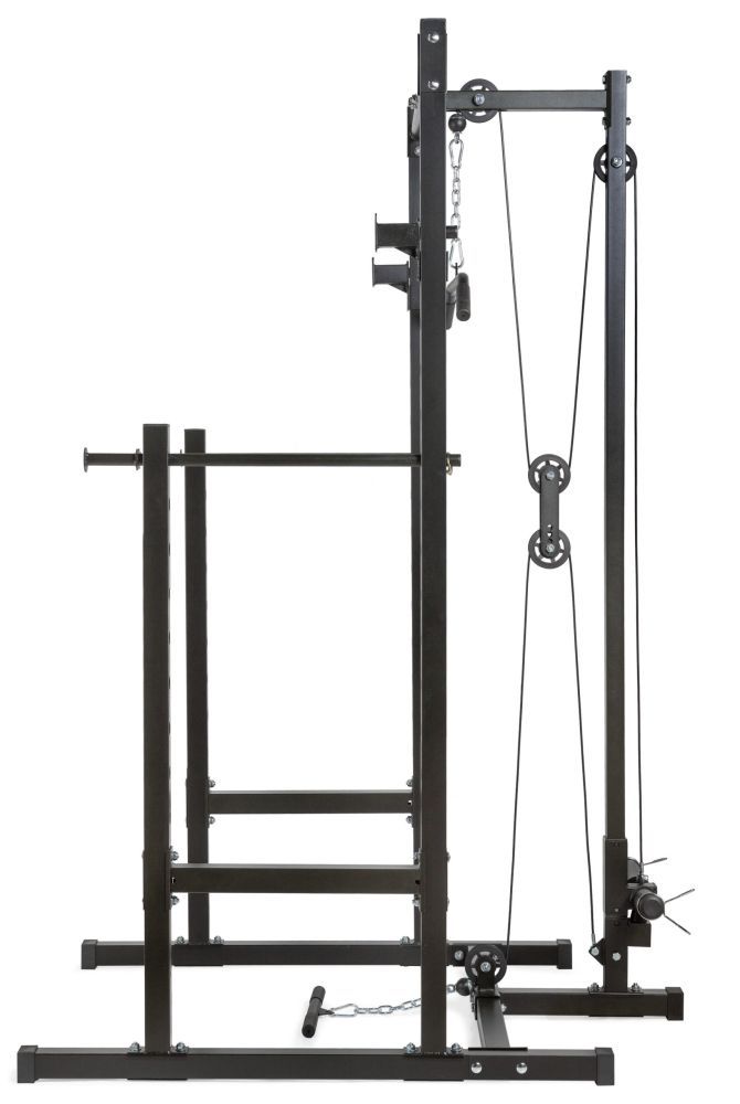 Стойка для полуприседаний с верхним и нижним блоком VictoryFit VF-B2017