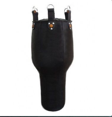 Фото Мешок кожаный фигурный  "Гильза"
