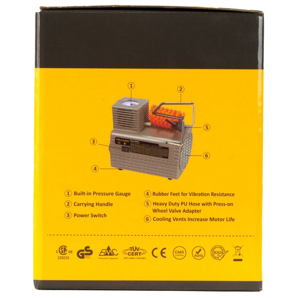 Фотографии Компрессор электрический Torres VOLCANO PM250 серый