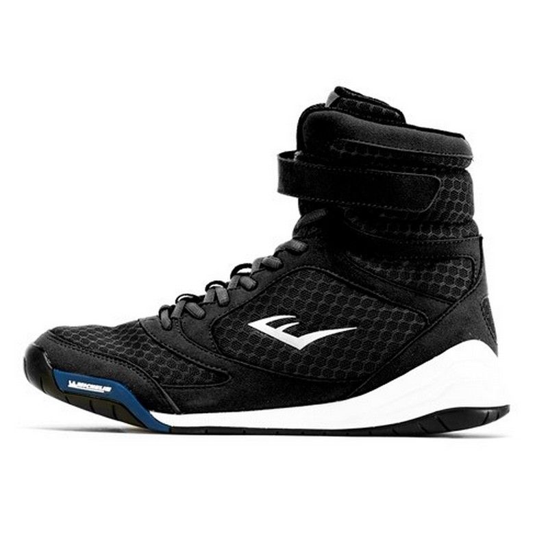 Фотографии Боксерки Everlast Pro Elite High Top черн/бел. P00001075 BK/WH