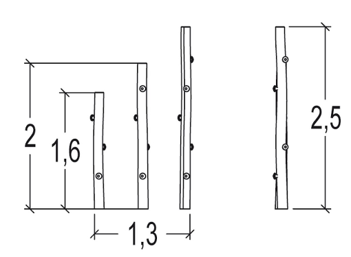 Фотографии Столбы для лазания