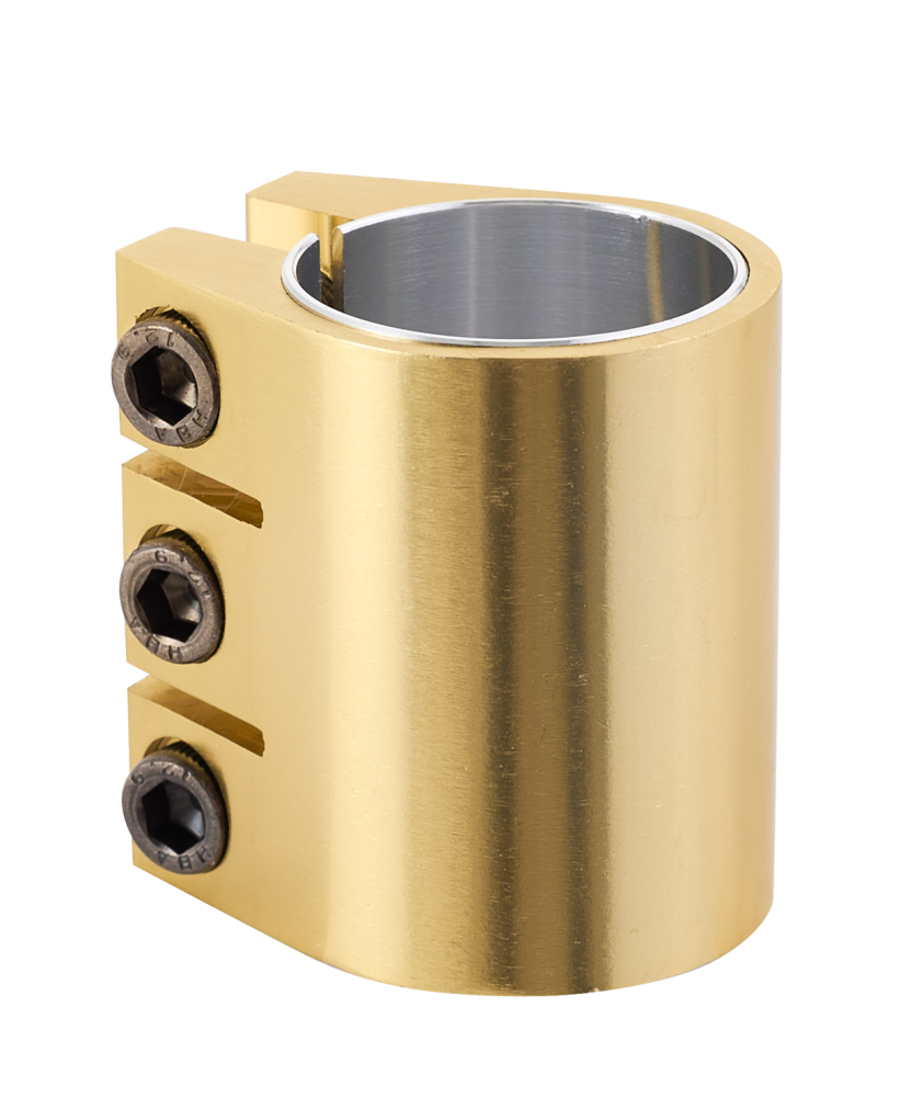 Фото Зажим для трюкового самоката Be-3 Gold