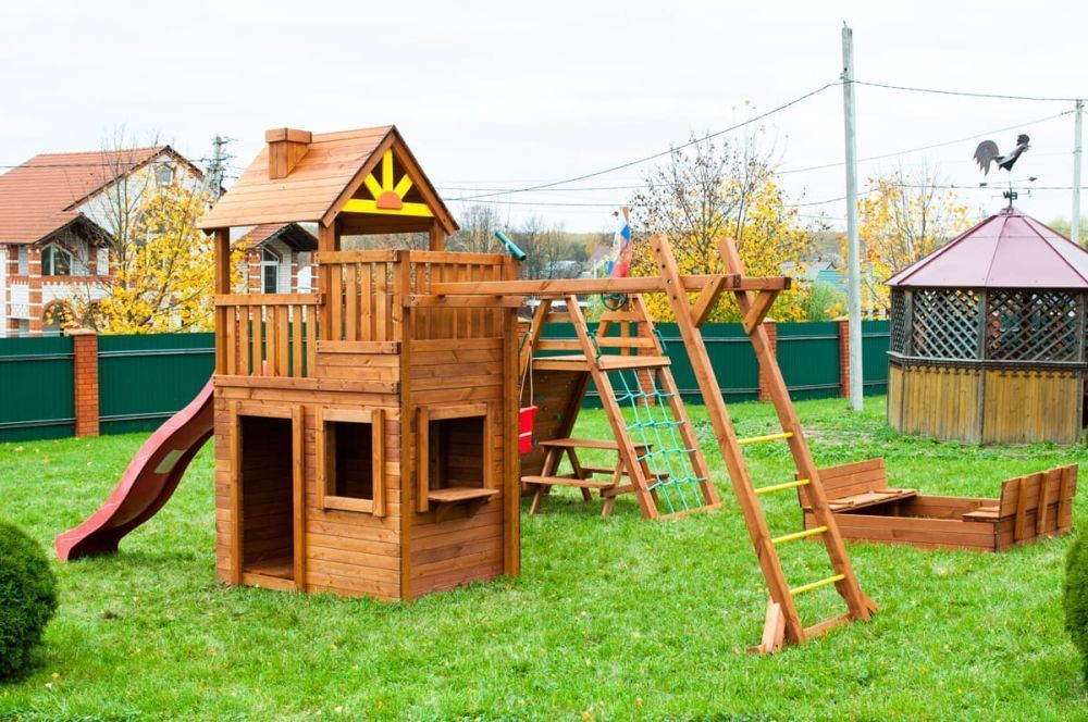 Фото Детский городок Выше Всех Крепость Викингов