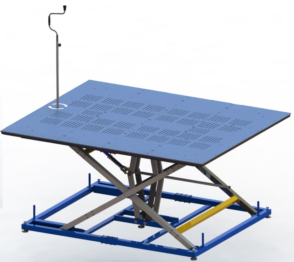 Фото Подъемное дно для бассейна