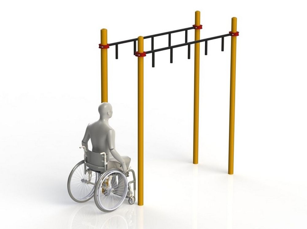 Фотографии Рукоход параворкаут Молот  Pioner A11829