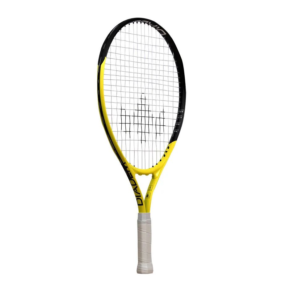 Фото Ракеткадля большого тенниса детская Diadem Super 21 Gr00, RK-SUP21-YL, для дет. 6-8 лет, алюминий , со струн, желтая