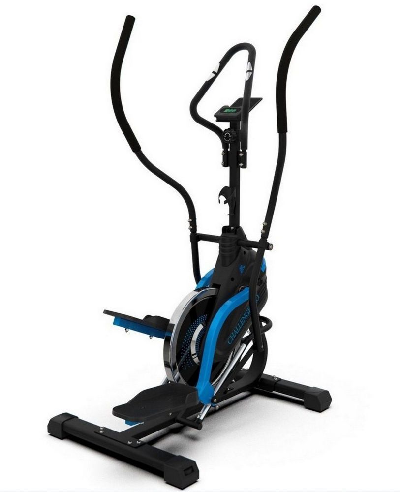 Фото Эллиптический тренажер с элементом степпера DFC CHALLENGE PRO E8019B