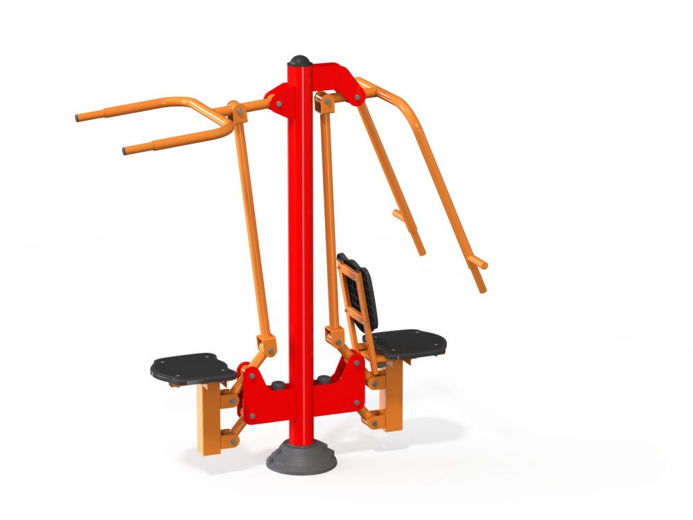 Фото Тренажер уличный детский Подтягивание + Жим Pioner A17003