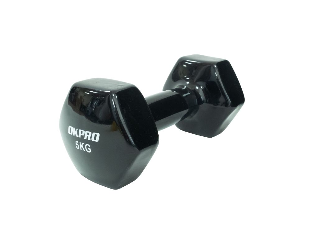 Фото Гантель виниловая 5 кг для групповых программ