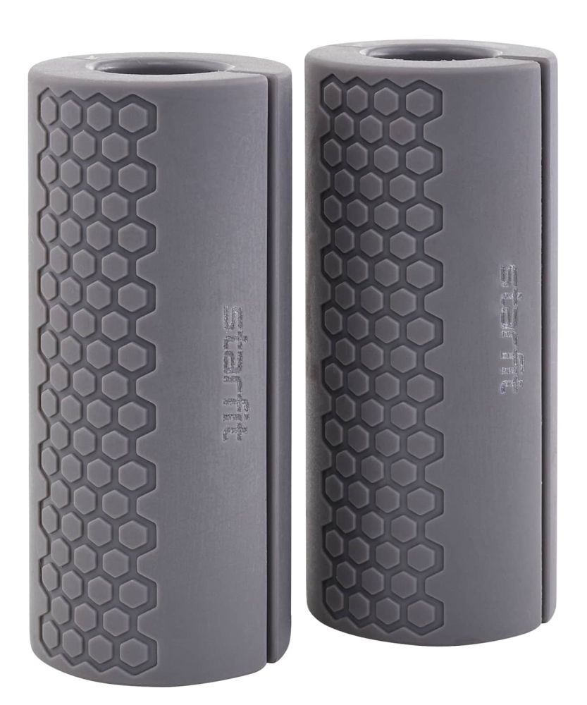 Расширители хвата Star Fit BB-110, d=25 мм, цилиндрические, серый, 2 шт