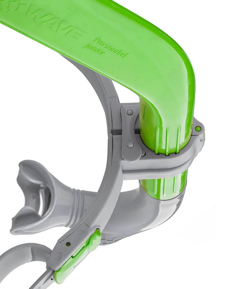 Фотографии Дыхательный тренажер Mad Wave Pro Snorkel junior M0777 02 0 10W зеленый