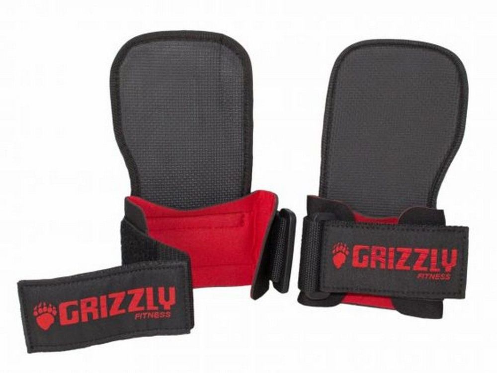 Ремень для тяги Grizzly Grabbers Wrist Wraps with Pads 8645-04