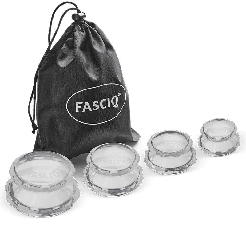 Фото Набор массажеров Fasciq Silicon Cupping Set 4 шт, FS42408
