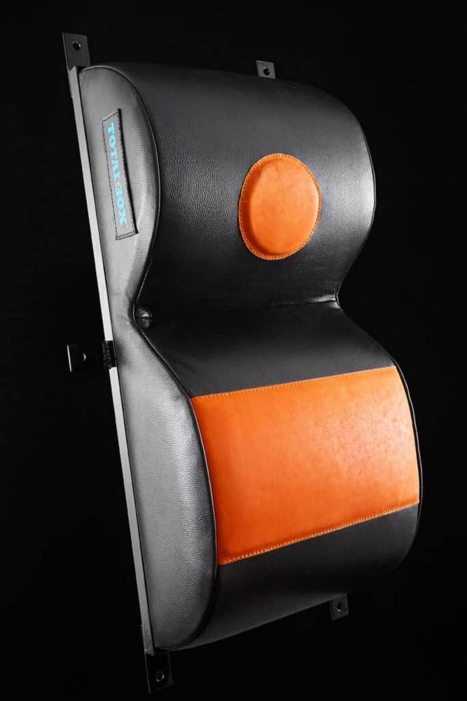 Фотографии Подушка кожаная боксерская Рельефная с мишенями Totalbox ПНКРМ 40х85х25