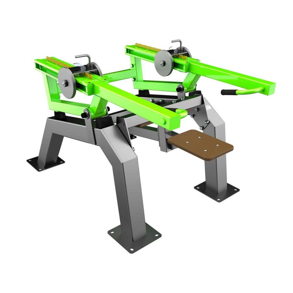 Фото Уличный тренажер Трицепс-машина (имитация отжиманий) с переменной нагрузкой