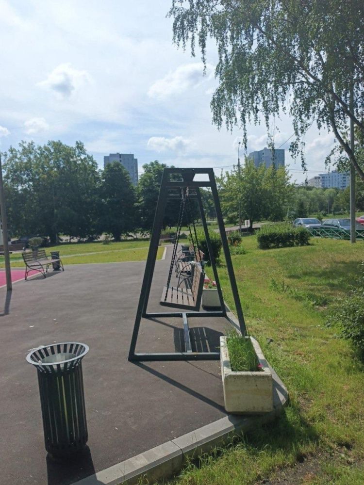 Фотографии Качели садово-парковые «Фикс»