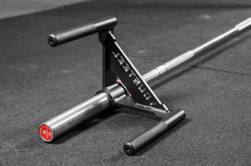 Ручки широкий хват YouSteel Hard для тяги грифа, черный