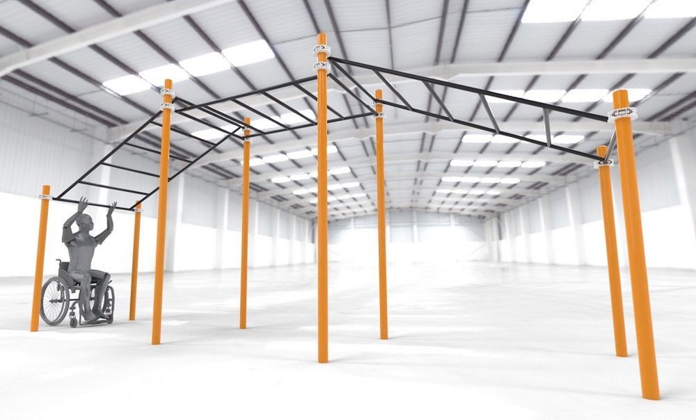 Фотографии Рукоход трехуровневый для колясочников Pioner A11851