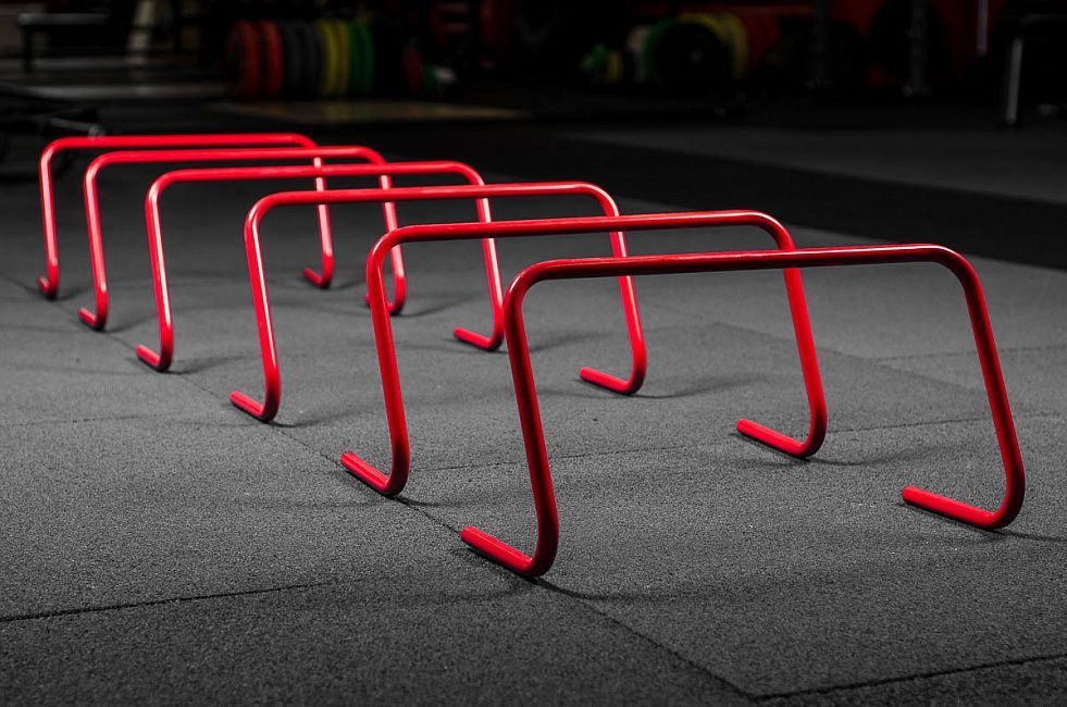 Фотографии Барьеры для тренировок , высота 30см, комплект 6шт YouSteel