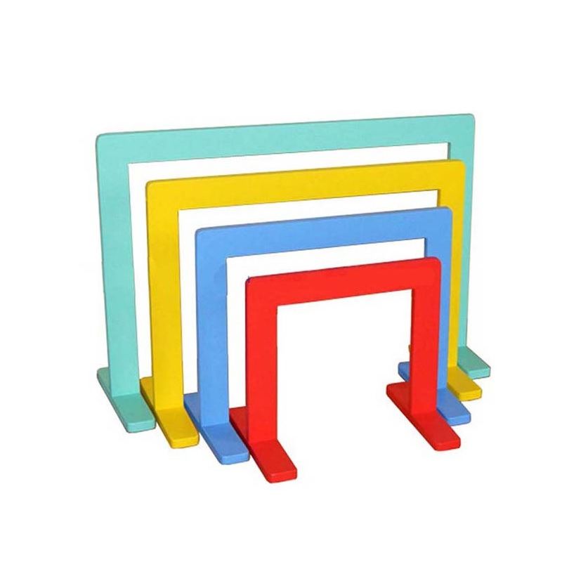 Дуги для подлезания прямоугольные цветные (комплект 4 шт)  Pioner A10613