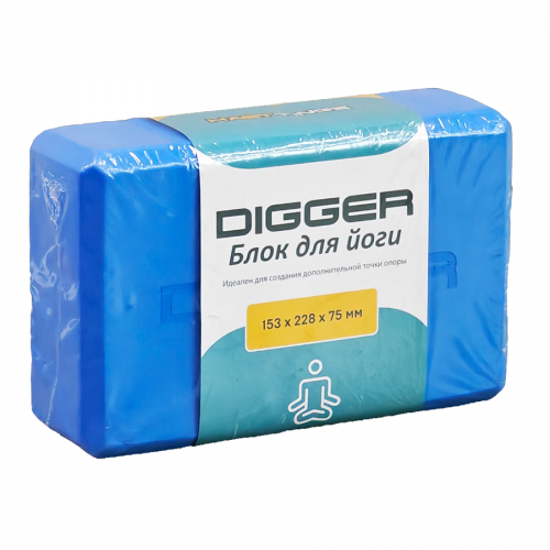 Фото Блок для йоги синий Hasttings Digger HD22E1