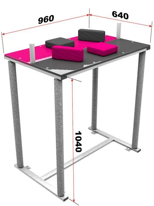 Стол для армрестлинга цельносварной  Pioner A12147