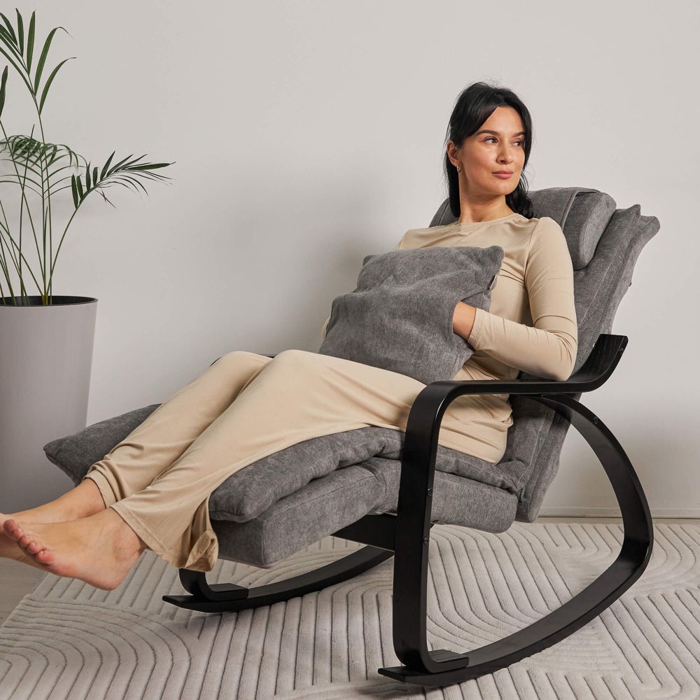 Массажное кресло UNIX Авола / Avola серый