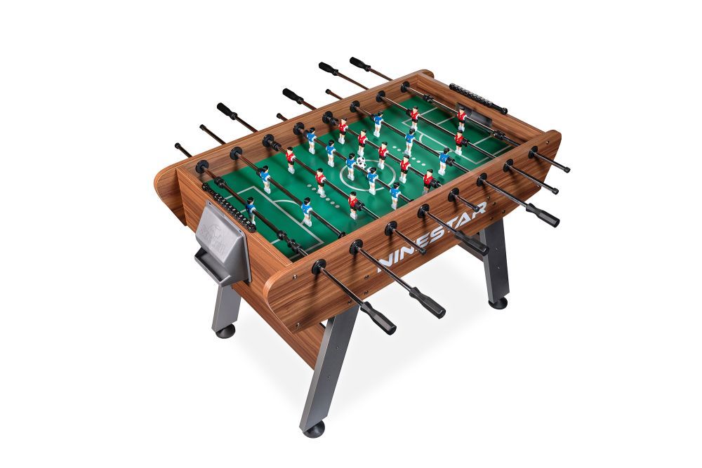Фотографии Игровой стол - футбол "PlayOff" коричнево-серый