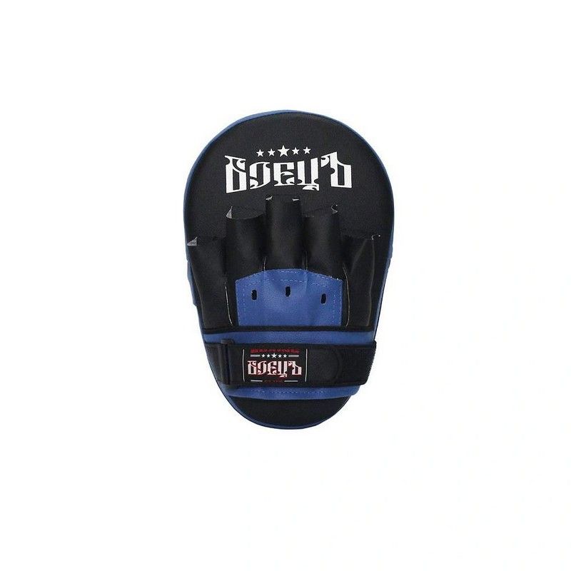 Фотографии Лапы боксерские прямые Боецъ 210 синий-черный ВВР-210