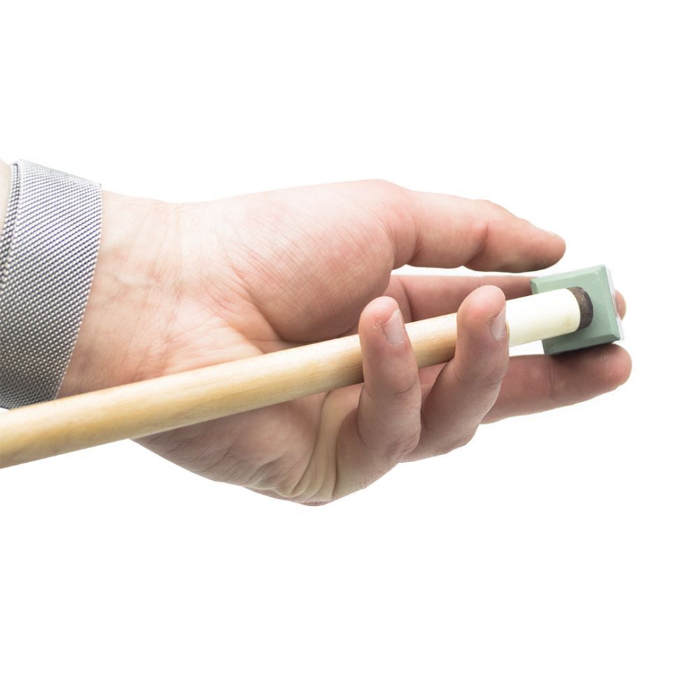 Фотографии Мел "Super Diamond Grey" (зеленый) черная коробка