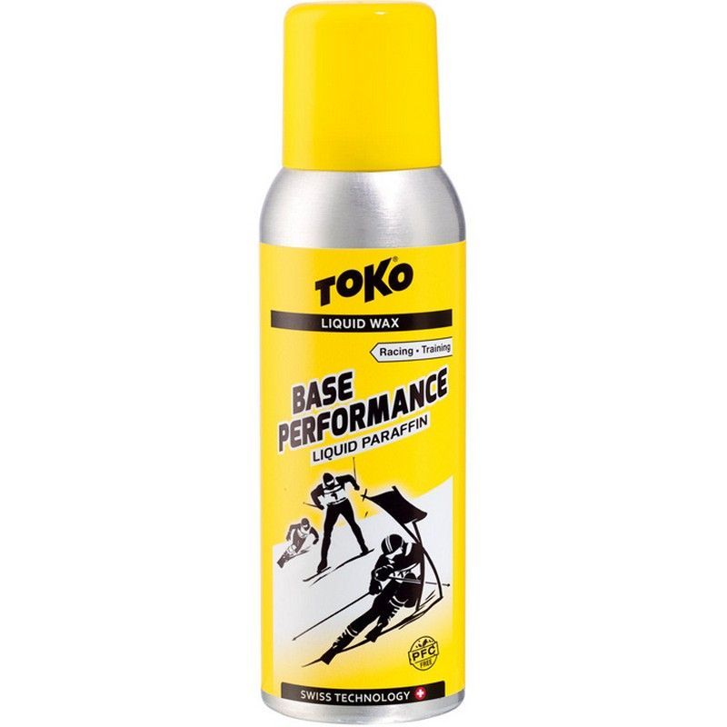 Фотографии Экспресс смазка TOKO Base Performance Liquid Paraffin Yellow (0°С -6°С) 100 ml.