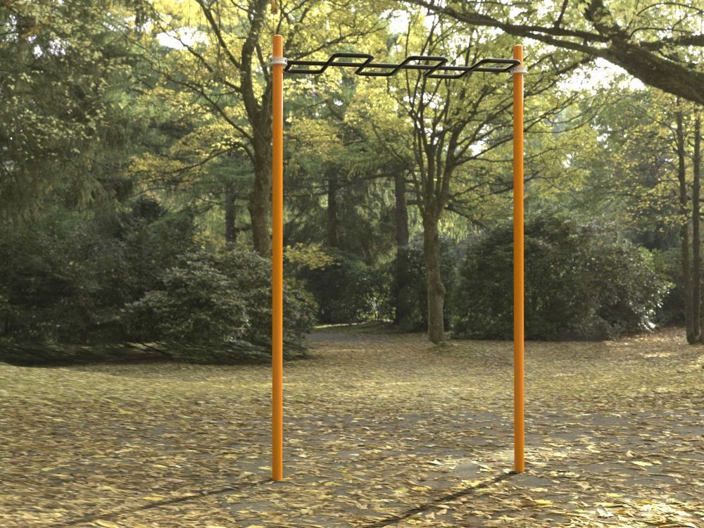 Фотографии Гимнастический снаряд «П-образный рукоход» Pioner A17285