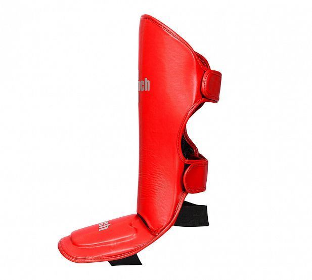 Фотографии Защита голени и стопы Clinch Shin Instep Guard Kick красная