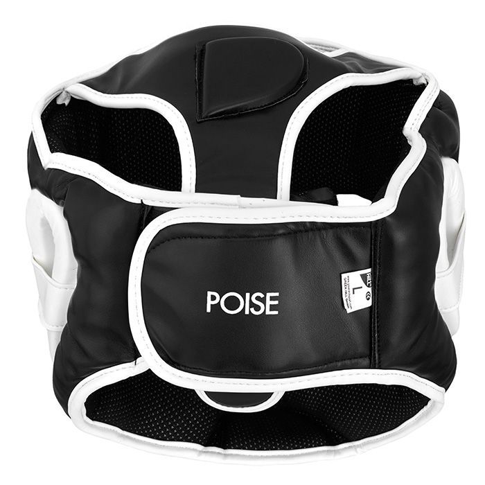 Фотографии Боксерский шлем Green Hill Poise HGP-9015, черно-белый