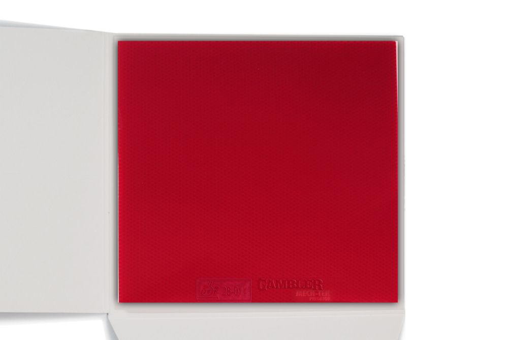 Фотографии Накладка для ракетки GAMBLER MECH-TEK 2.1MM RED