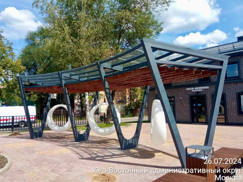 Фотографии Пергола-качели «Релакс»