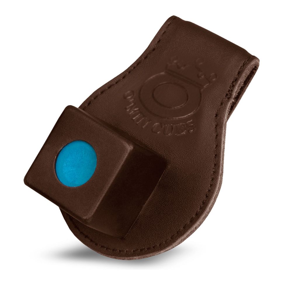 Фотографии Держатель для мела кожаный коричневый