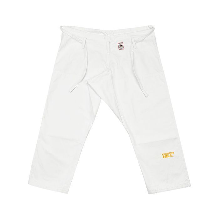 Фотографии Кимоно дзюдо Green Hill Professional gold IJF approved JSPT-10361, белое