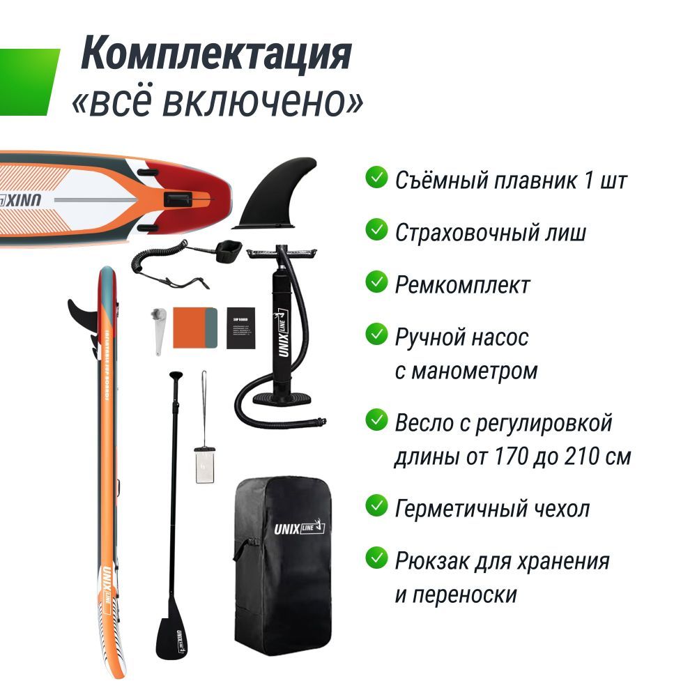 Фотографии SUP-борд UNIX Line Summertime (360 см)
