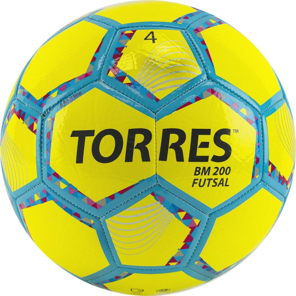 Фото Мяч футзальный TORRES Futsal BM 200 FS32054, размер 4