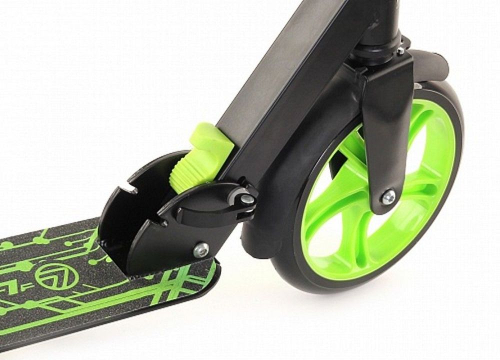Фотографии Самокат Larsen Indy Black\Lime