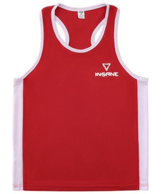 Фото Майка боксерская Insane BASE, полиэстер, красный
